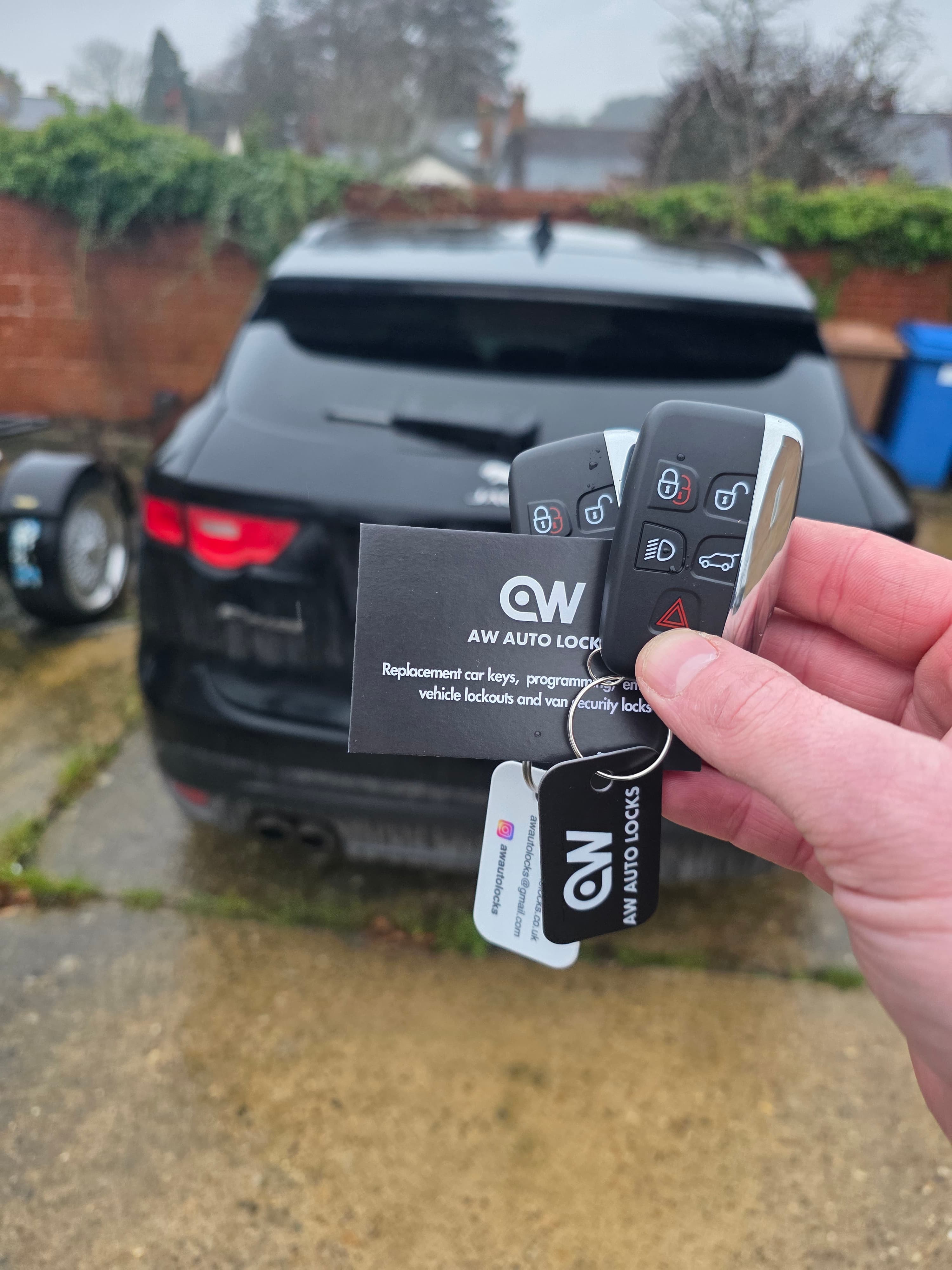 AW Auto Locks mobile locksmith van in Essex